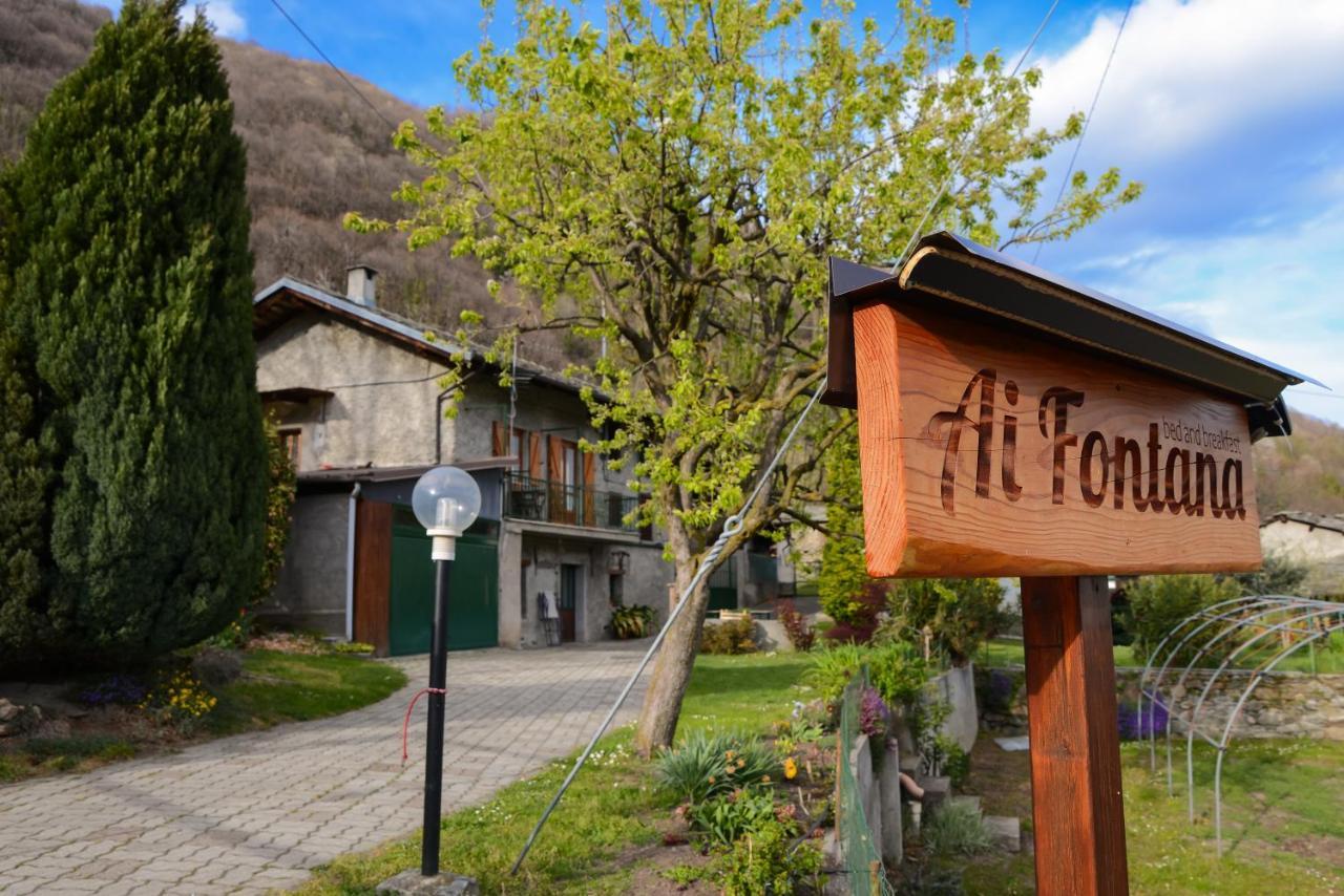 Bed & Breakfast Ai Fontana Villar Pellice Exteriér fotografie
